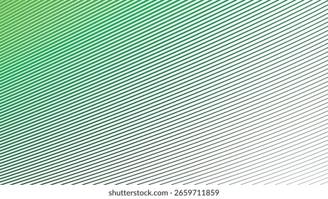 Green Stripes Line Abstract Background for Fresh Modern Design, Web UI, Digital Art, and Presentations