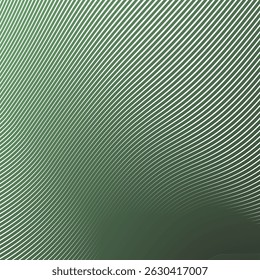Línea de rayas verdes sin patrón de fondo abstracto