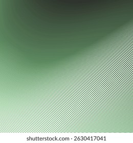 Línea de rayas verdes sin patrón de fondo abstracto