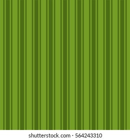 Green stripes pattern, vector