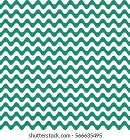 green stripes. wavy lines of white color. abstract background. vector illustration.