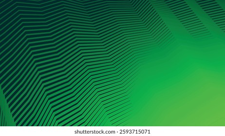 Green stripes zig zag lines abstract background for backdrop
