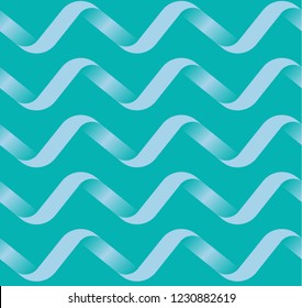 Green Strips of tape seamless pattern.