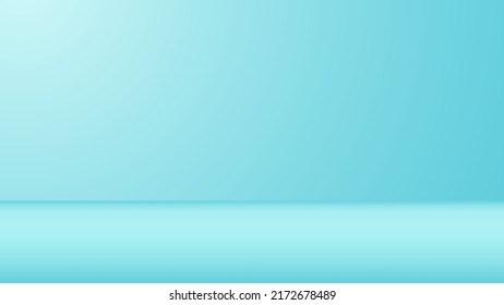 green studio scene with blank gradient color lighting effect background for product display advertisement and creative graphic design element