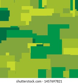 Foliage de Verano Verde Plaza Ejército Paterno Camuflaje de Caza Militar