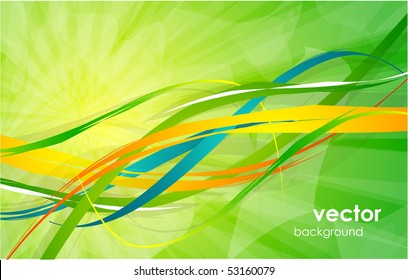 Green sunny design
