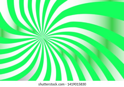 Green sunshine colorful vector background. Abstract illustration sunburst design wallpaper for template,cover,banner business social media advertising