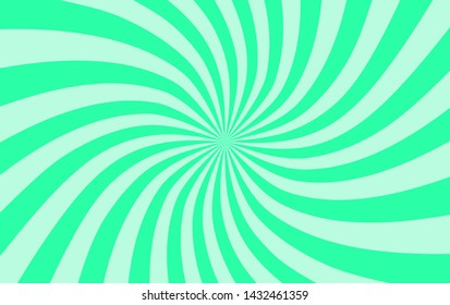Green sunshine colorful vector background. Abstract illustration sunburst design wallpaper for template,cover,banner business social media advertising. go green concept. 