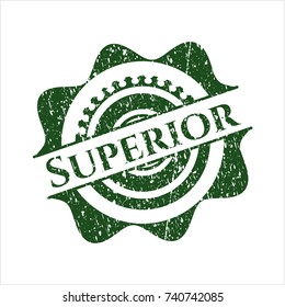 Green Superior with rubber seal texture