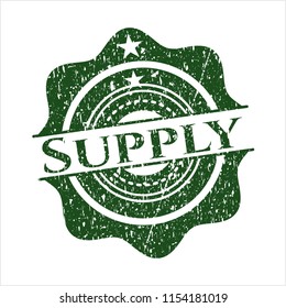 Green Supply distressed with rubber seal texture
