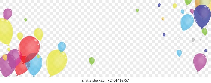 Green Surprise Background Transparent Vector. Balloon Symbol Illustration. Bright Fun. Red Ballon. Baloon Jubilee Design. svg