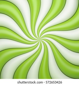 Green sweet candy abstract background.