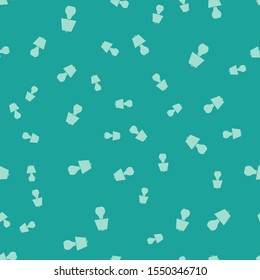 Green Table lamp icon isolated seamless pattern on green background.  Vector Illustration