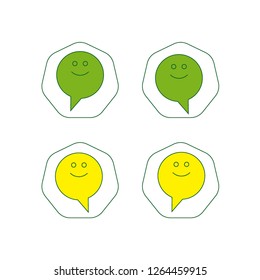 Green Talk Logo useful, editable. And printable Perfect for use in a wide range of new media templates: Web Marketing Agency, Social Media Services Showcase, Online Marketing Apps, and Web.