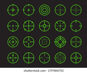 1,595 Crosshairs green Images, Stock Photos & Vectors | Shutterstock