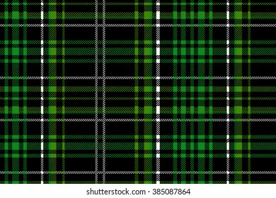 Green Tartan Fabric Texture Square Pattern Stock Vector (Royalty Free ...