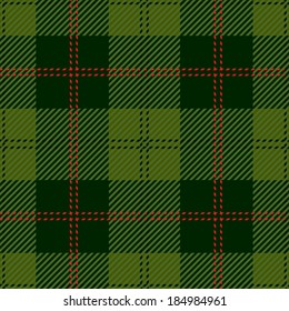 Green Tartan Plaid Cloth Design