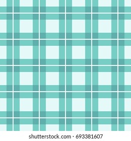 Green Tartan Plaid Pattern Design. 