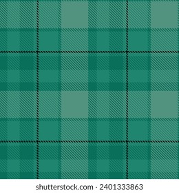 Green Tartan Plaids pattern seamless background.  Xmas Scottish Buffolo check flannel art design fo print fabric clots jacket kilt cotton fashion lumberjack 