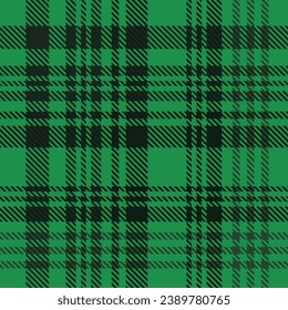 Grünes Tartan - Nahtloses Muster für Hemden
