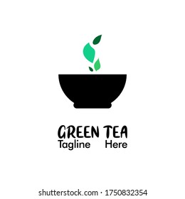 Green Tea Company Business Logo Vector