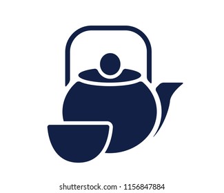 green tea glyph icon , designed for web and app