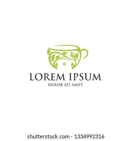 logo de la casa de té verde