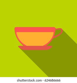 Green tea icon of vector illustration for web and mobile