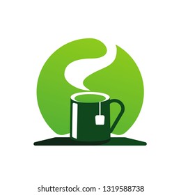 Green Tea Logo Design Inspiration