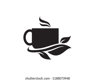 Green Tea Logo Template Design Vector, Emblem, Concept Design, Creative Symbol, Icon