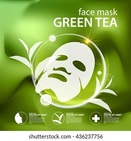 Download Green Tea Face Mask Images Stock Photos Vectors Shutterstock Yellowimages Mockups