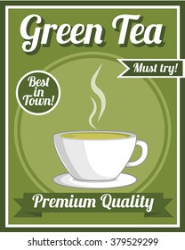 Green Tea Poster