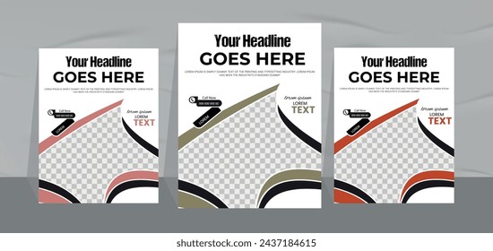 green tea poster design and Tea shop promotion flyer template