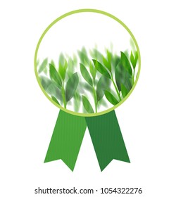 Green tea green spring icon