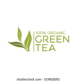 green tea vector