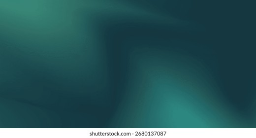 Grünes Teal blau geometrisch einfach, Ästhetik Premium einzigartige Bewegung elegante Seite Rauschen intensiv Holografische Mischung unscharf glatten Übergängen Ton leere Präsentation Design.Eps 10