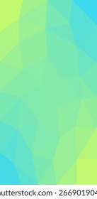 Fondo de polígono bajo cian verde azulado Diseño triangular