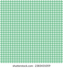 Green Teal and white plaid background vector Illustration