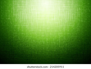 Green technical abstract background. Vector design