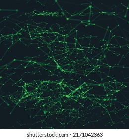Green technology abstract modern background