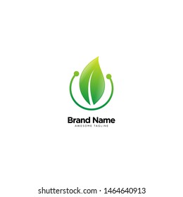 Green Technology Logo Design Inspiration