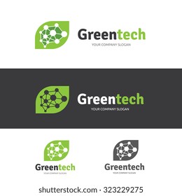 Green Technology Logo Template