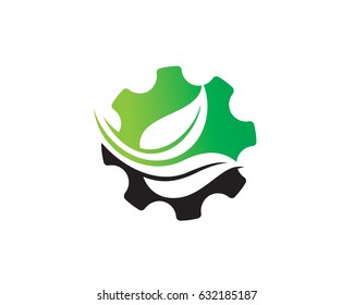 Green Technology Logo Template Design Vector, Emblem, Design Concept, Creative Symbol, Icon