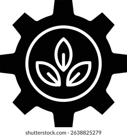 Green Technology vector icon. Can be used for printing, mobile and web applications.