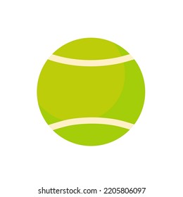 green tennis ball for outdoor sports