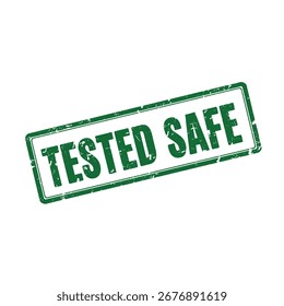 selo de segurança testado em verde indica segurança e garantia de qualidade do produto