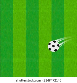 Green Texture Background, Artificial Turf , Football , Vector Illustration