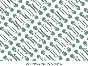 Green textured abstract pattern background can be used as wall decoration in the house