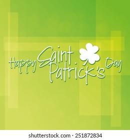 a green textured background with text for patrick's day