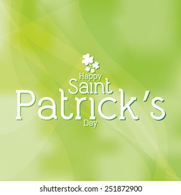 a green textured background with text for patrick's day